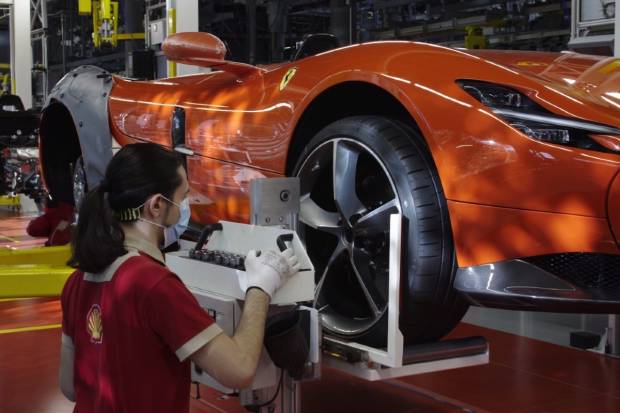 Ferrari vuelve al trabajo tras el parón por el coronavirus