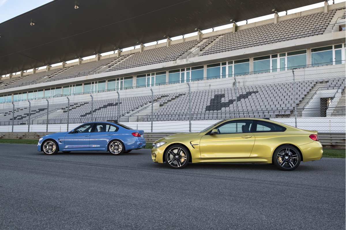 Prueba BMW M3 y BMW M4 en circuito 