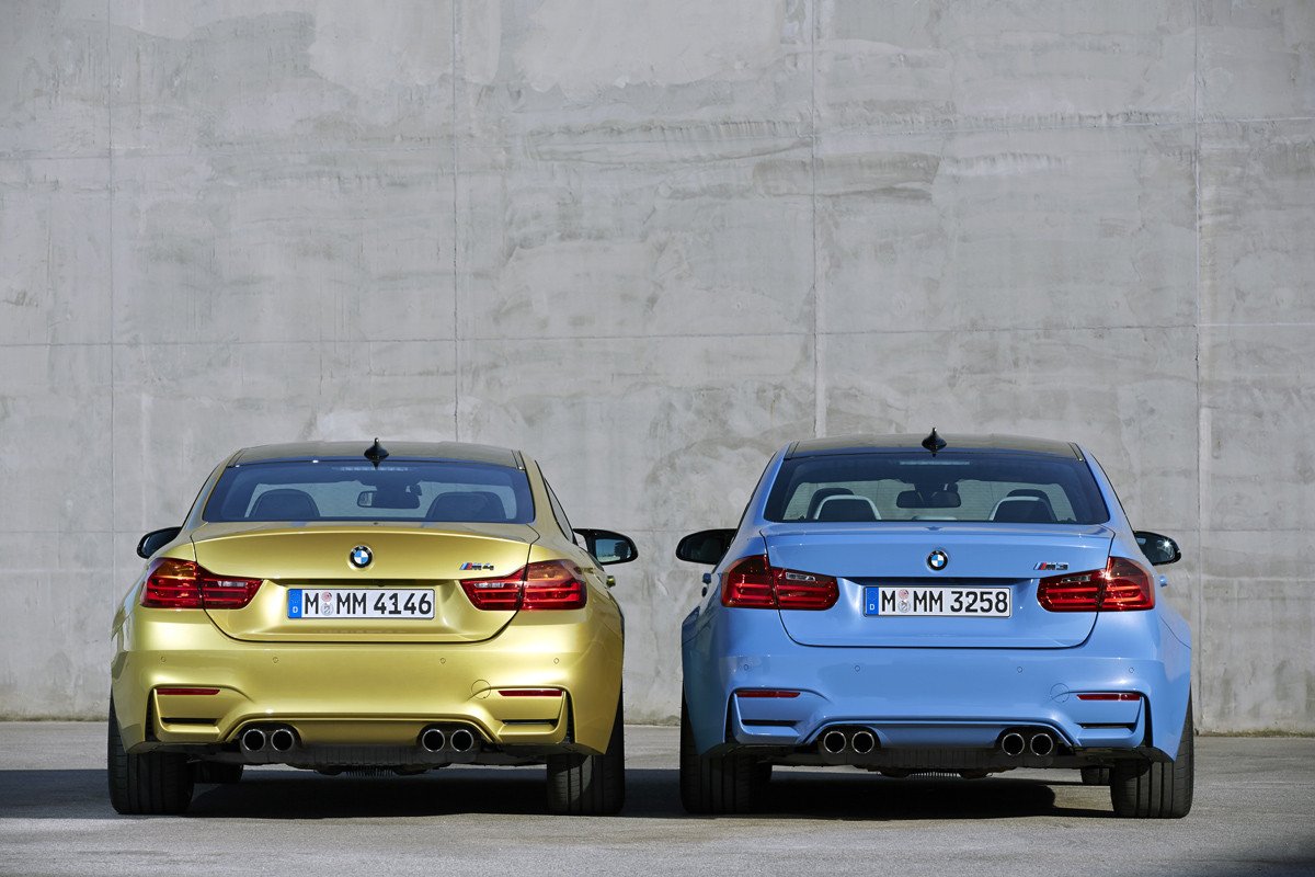 Prueba BMW M3 y BMW M4 en circuito 