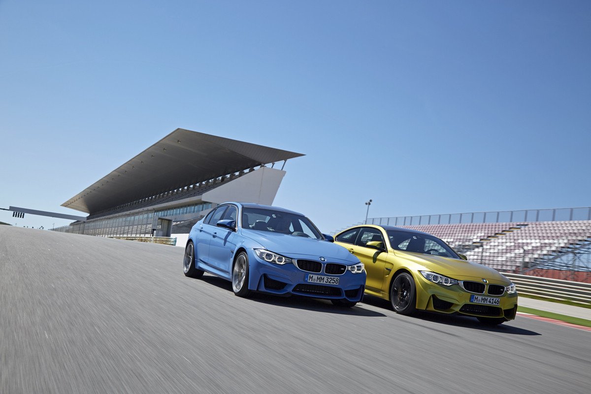 Prueba BMW M3 y BMW M4 en circuito 