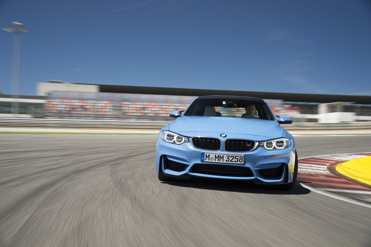 Prueba BMW M3 y BMW M4 en circuito 