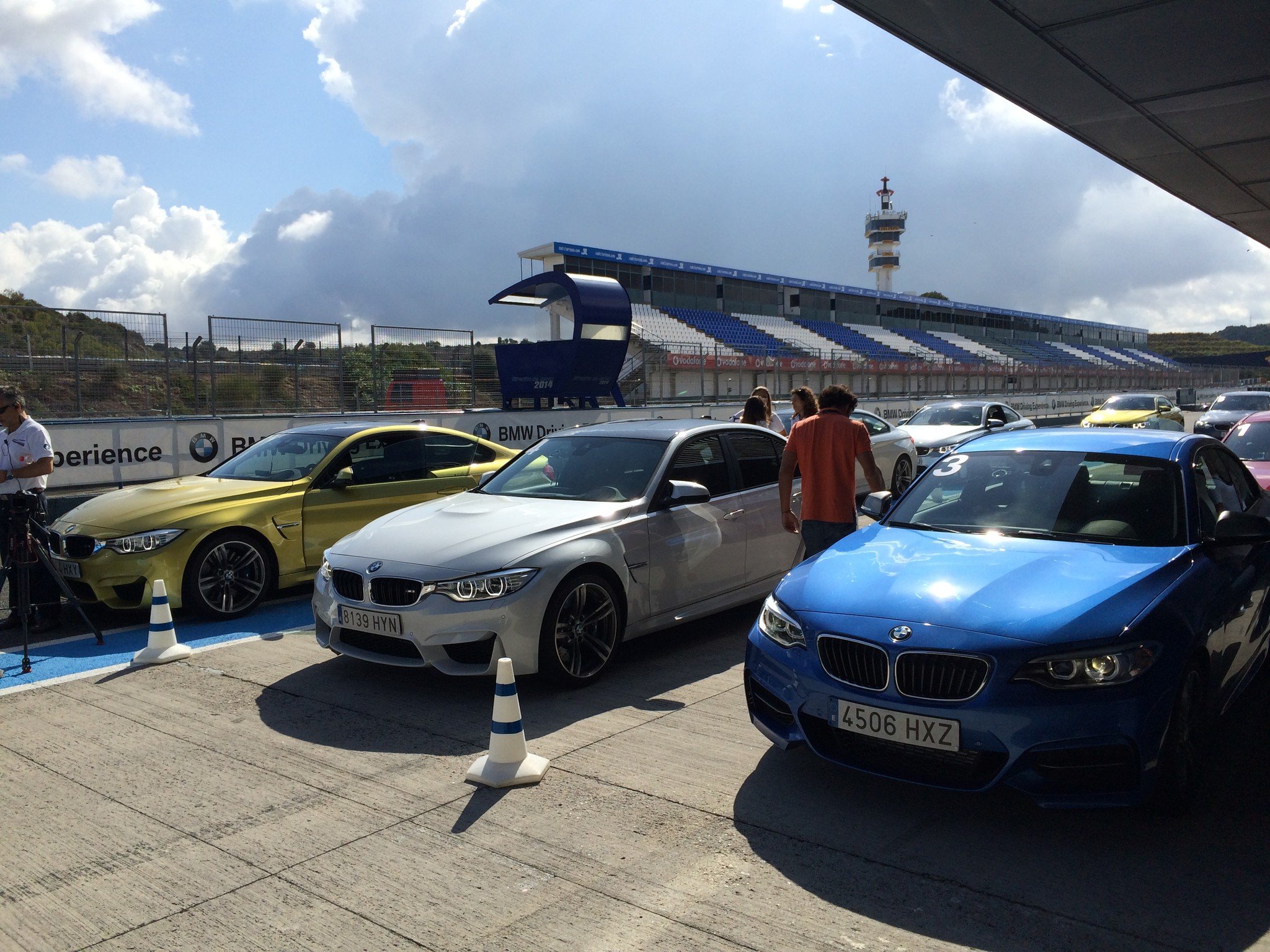 Prueba BMW M3 y BMW M4 en circuito 