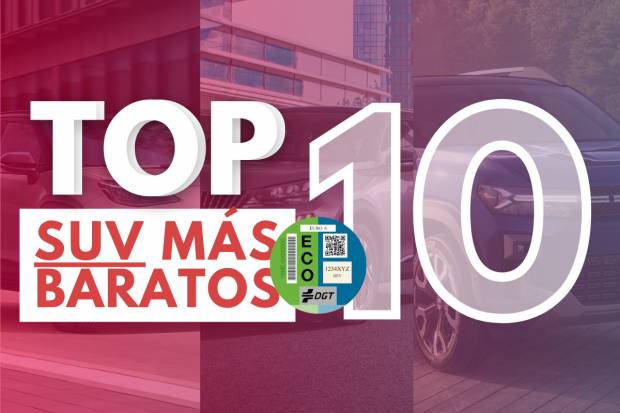 Top 10 SUV más baratos con etiqueta ECO que gastan menos de 5 litros de combustible