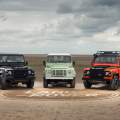 Land Rover lanza tres unidades limitadas del Defender