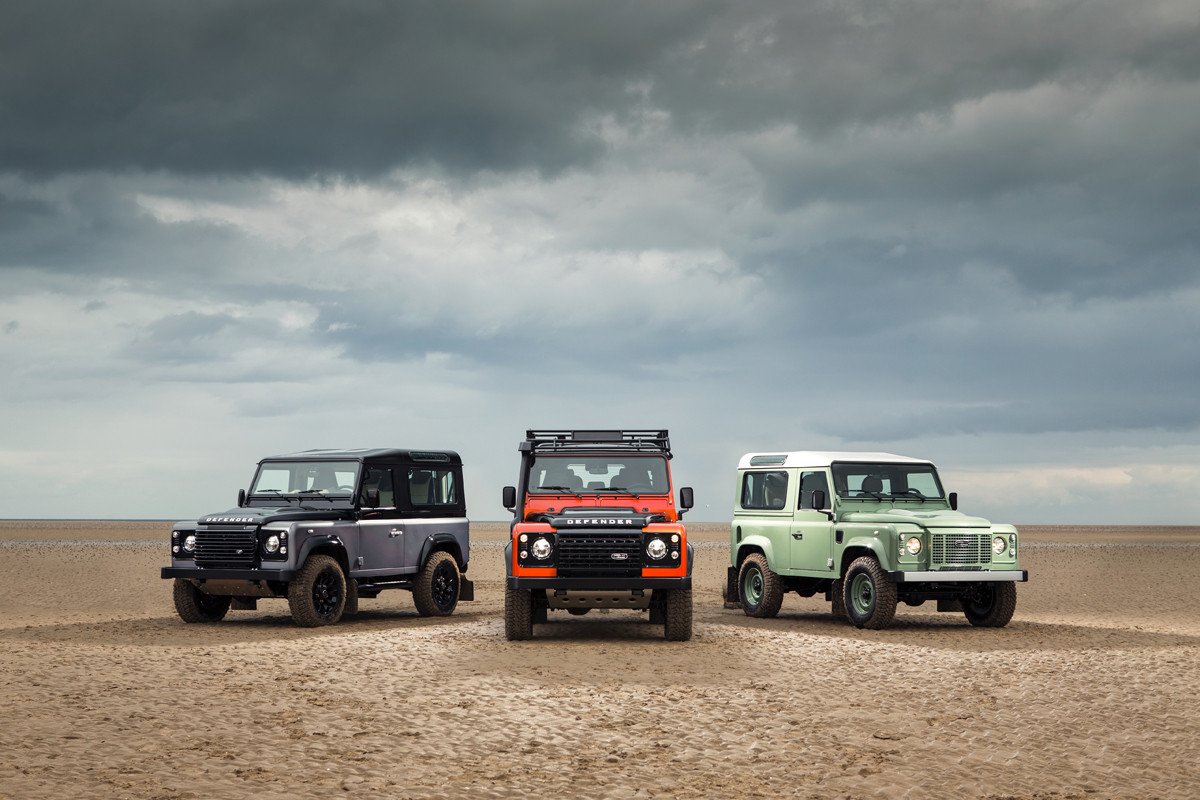 Land Rover lanza tres unidades limitadas del Defender