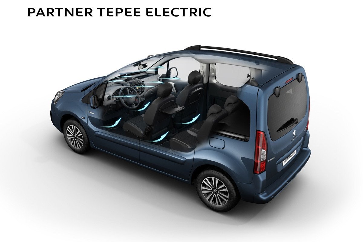 El Peugeot Partner Tepee se pasa al lado eléctrico