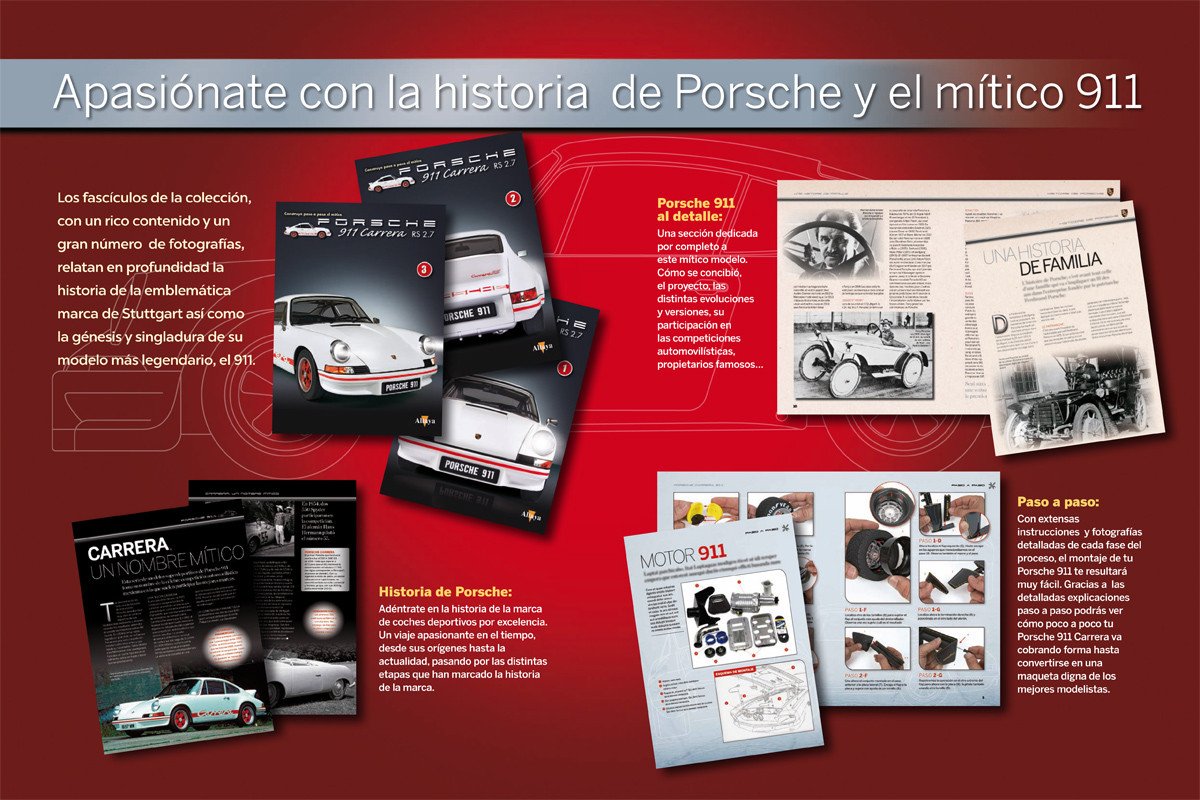Nueva colección Altaya con el Porsche 911 Carrera RS 2.7 a escala 1/8