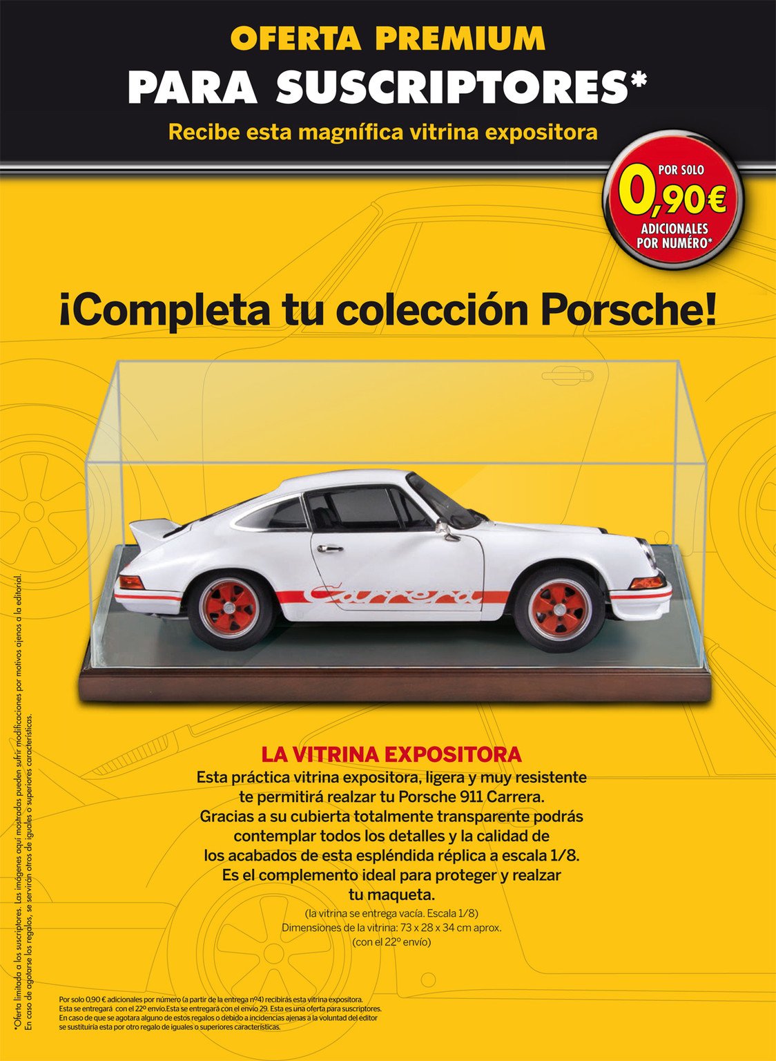 Nueva colección Altaya con el Porsche 911 Carrera RS 2.7 a escala 1/8