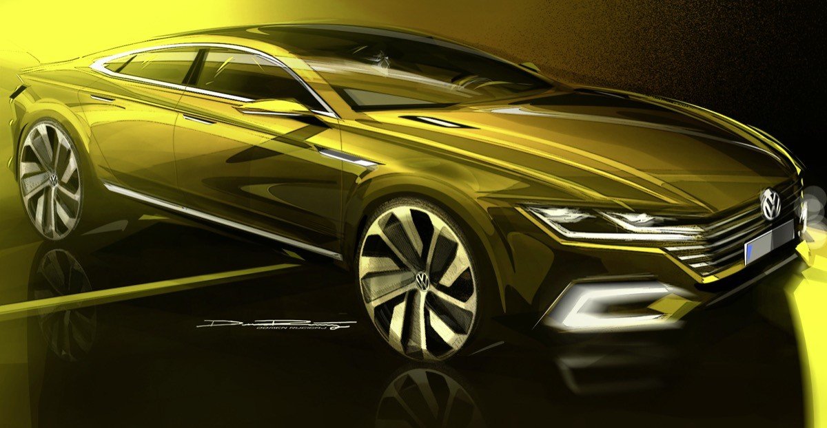 Volkswagen Sport Coupé GTE: el anticipo del nuevo Volkswagen CC
