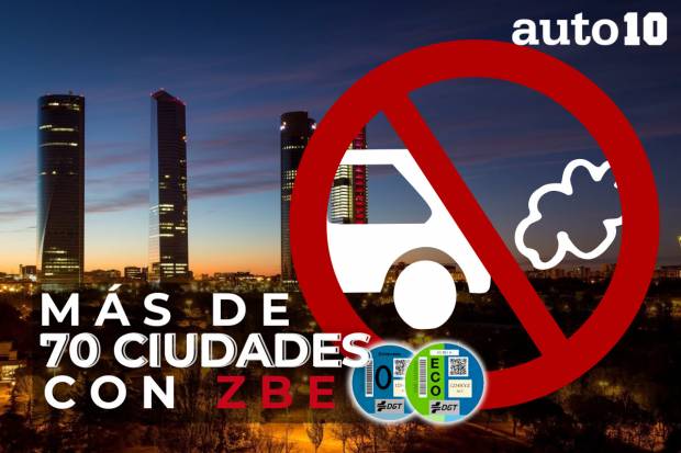 Más de 70 ciudades en España tendrán que activar pronto Zonas de Bajas Emisiones