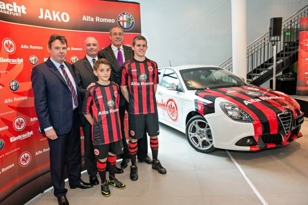 Alfa Romeo patrocinará al Eintracht de Frankfurt