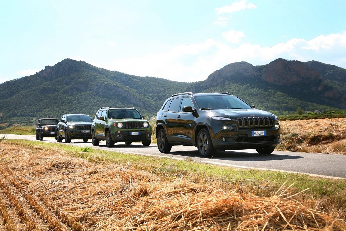 Toma de contacto de la gama 75 Aniversario de Jeep