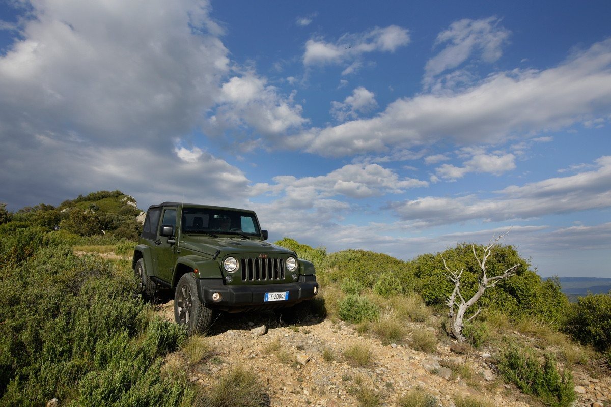 Toma de contacto de la gama 75 Aniversario de Jeep