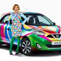 Agatha Ruiz de la Prada pinta un Nissan Micra