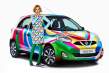 Agatha Ruiz de la Prada pinta un Nissan Micra