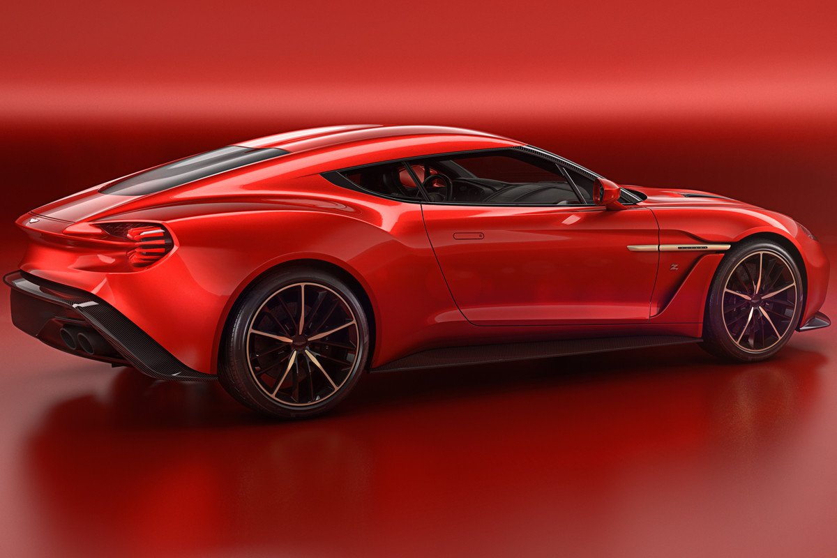 Aston Martin desvela el Zagato Concept Vanquish en Villa d’Este