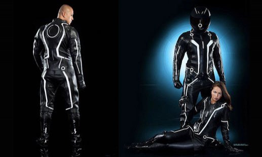 Autofriki: Monos de moto de la película Tron