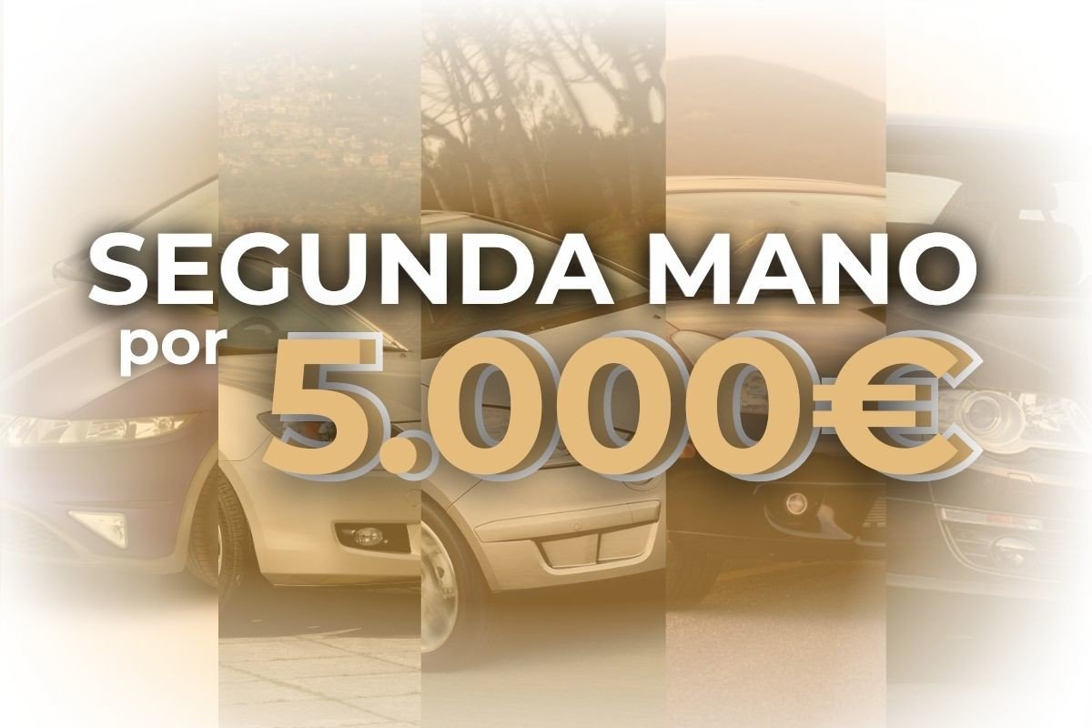 5 coches de segunda mano recomendables que puedes comprar por menos de 5.000 euros