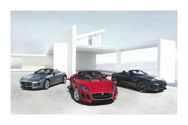 Jaguar F-Type en el Salón de París 2012
