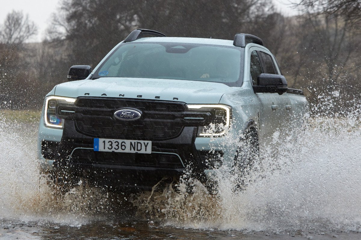 Prueba Ford Ranger Híbrido enchufable