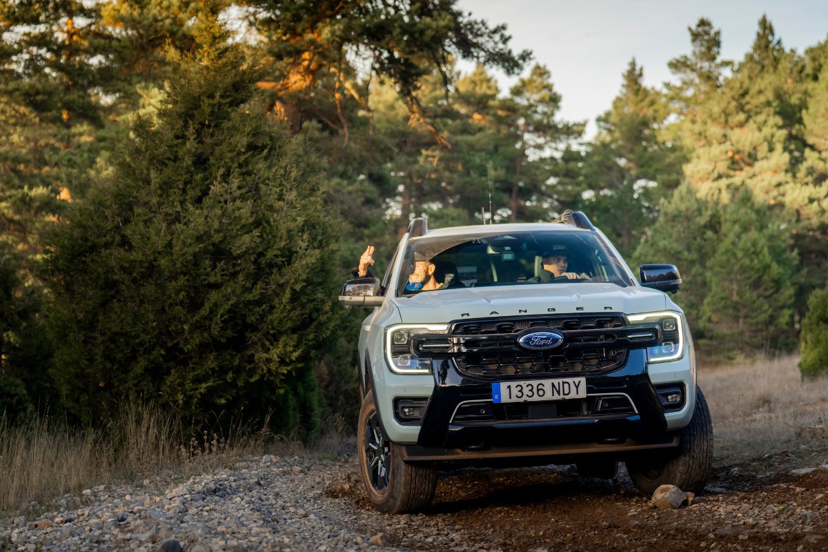 Prueba Ford Ranger Híbrido enchufable