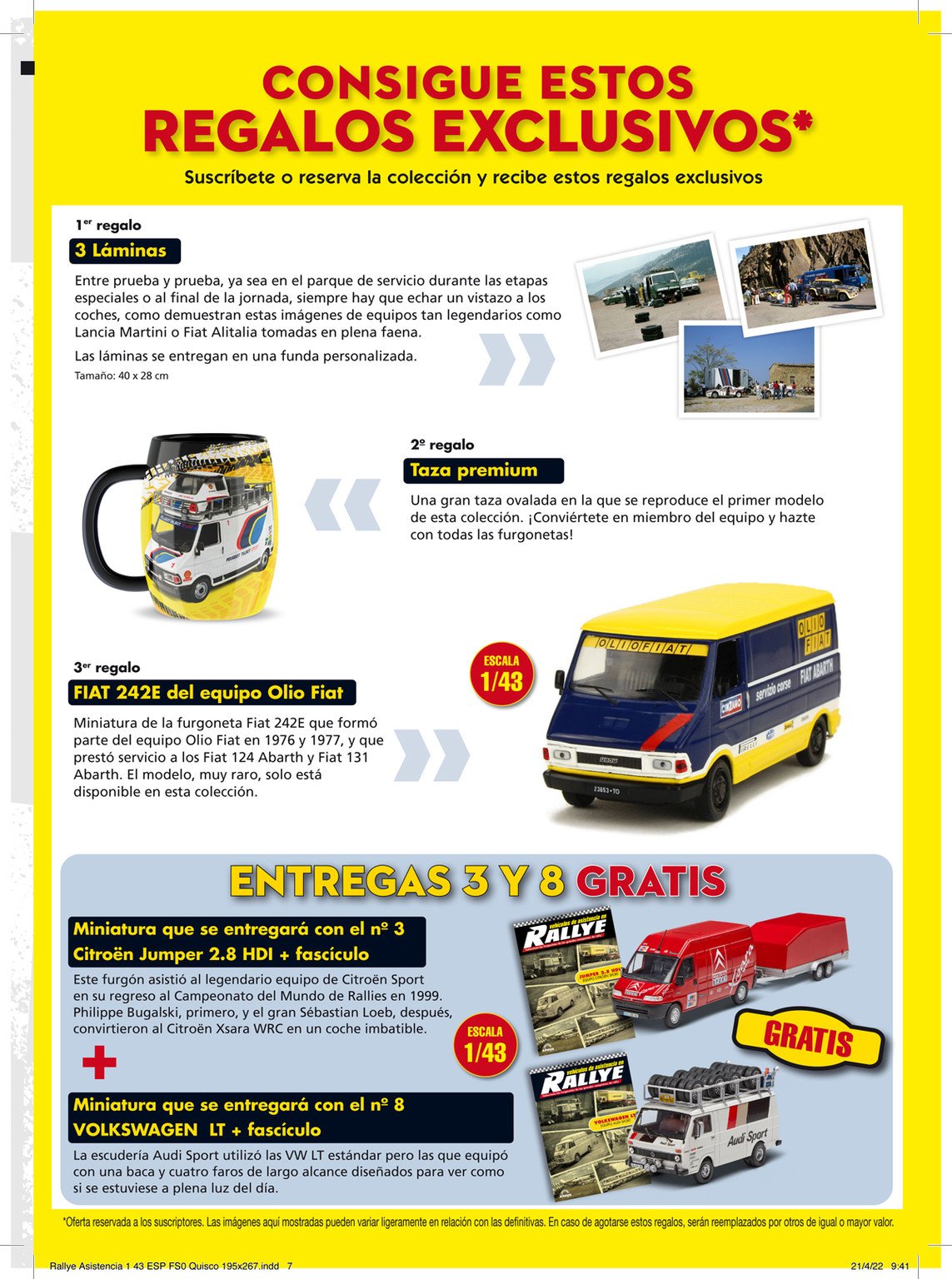 Toda la información sobre la nueva colección Vehículos de asistencia en rally de Altaya