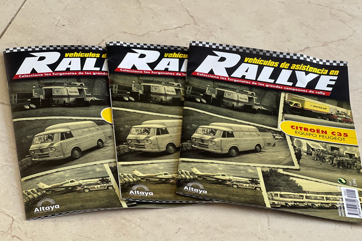 Toda la información sobre la nueva colección Vehículos de asistencia en rally de Altaya