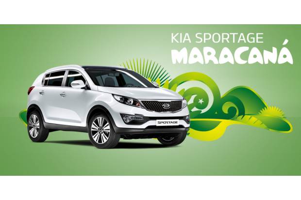 Kia Sportage “Maracaná”, rumbo al Mundial de Brasil 2014