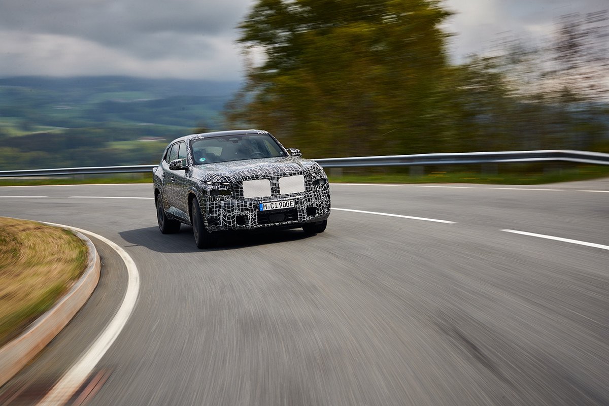 El nuevo BMW XM ya está rodando y superando pruebas