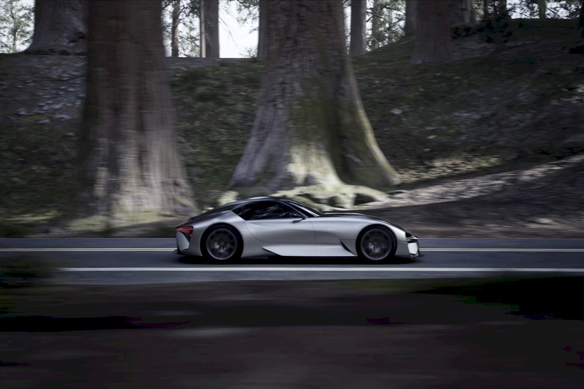 Primeras imágenes del futuro deportivo eléctrico de Lexus