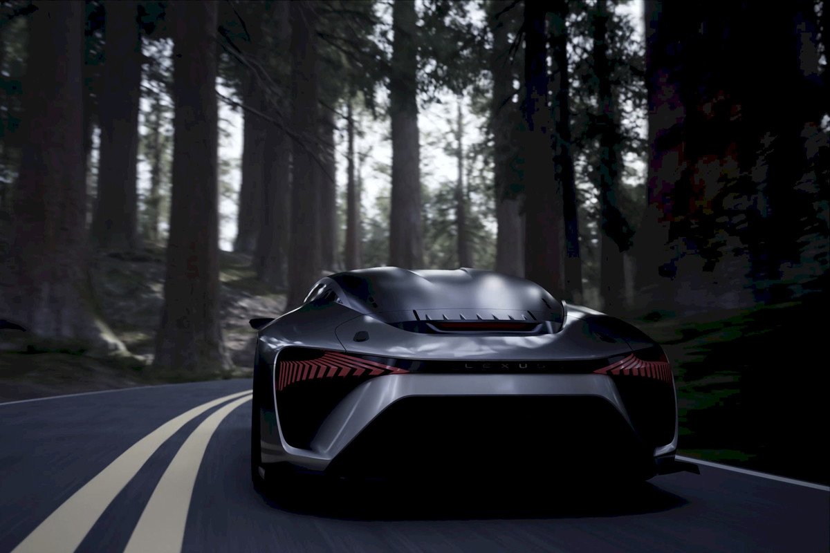 Primeras imágenes del futuro deportivo eléctrico de Lexus