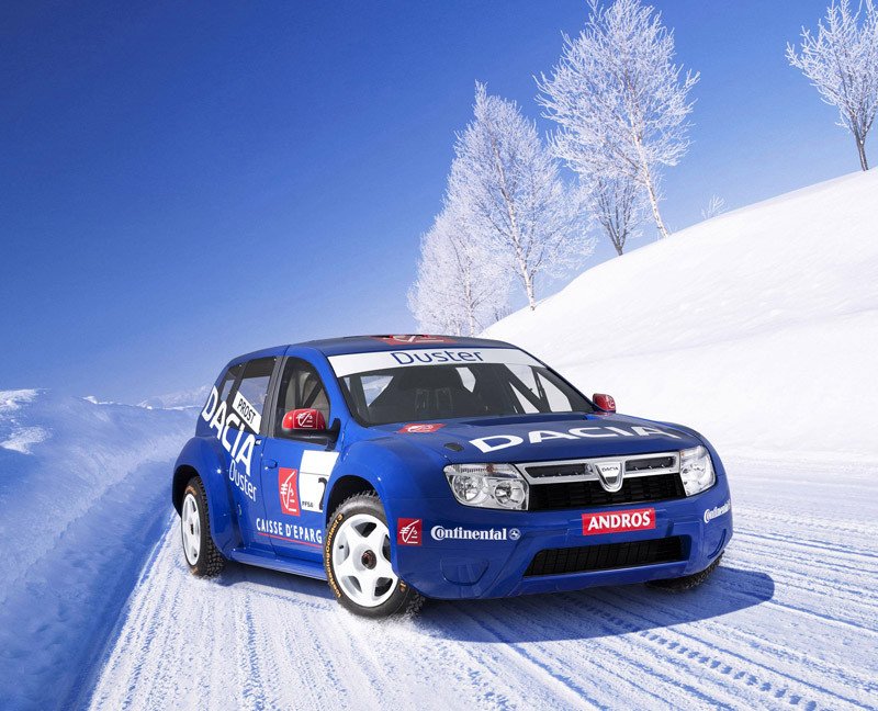 Dacia Duster pilotado por Alain Prost en Trofeo Andros