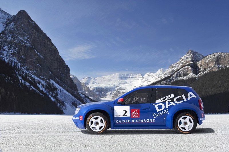 Dacia Duster pilotado por Alain Prost en Trofeo Andros