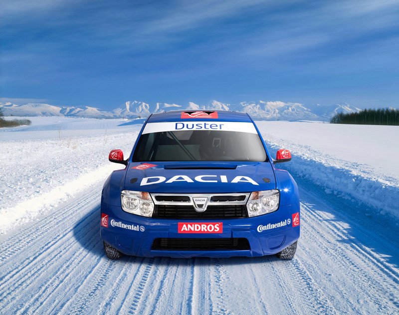 Dacia Duster pilotado por Alain Prost en Trofeo Andros