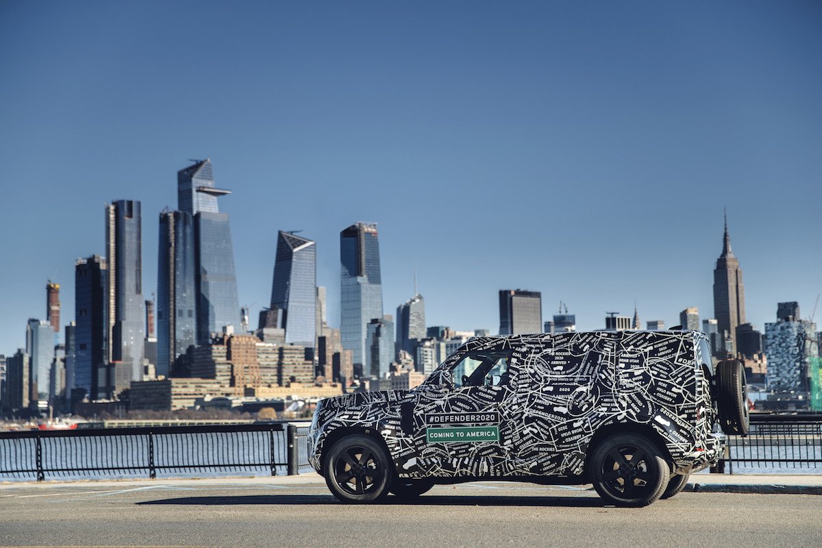 Avance nuevo Land Rover Defender 2020