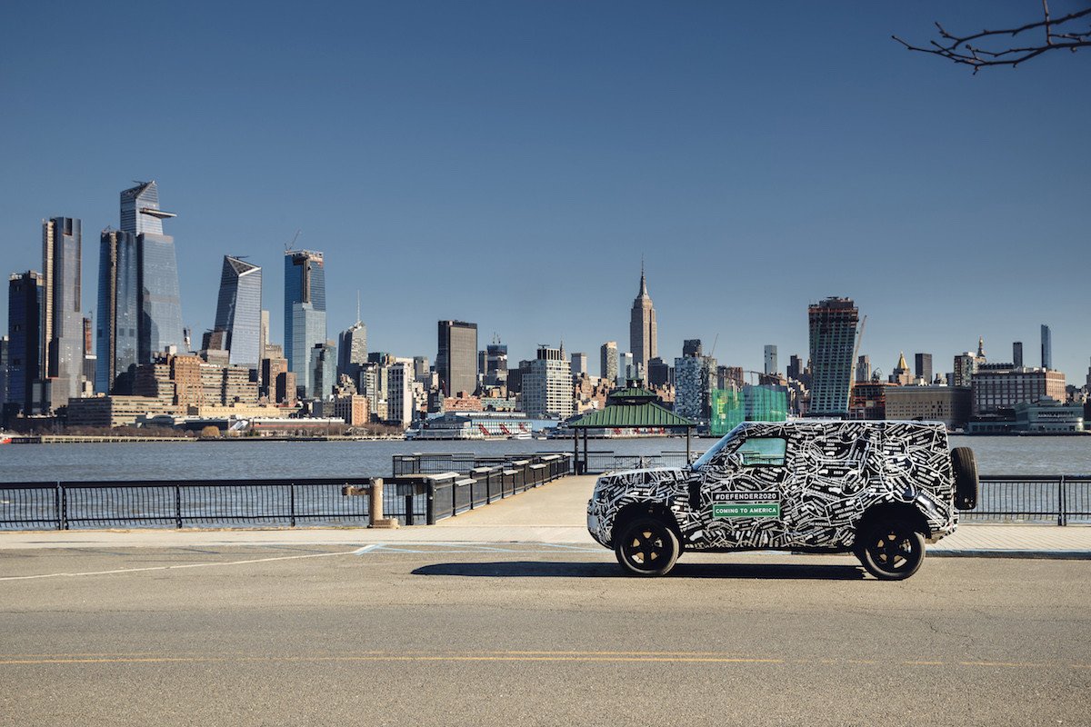 Avance nuevo Land Rover Defender 2020
