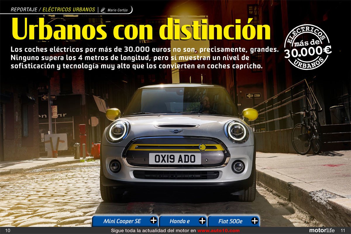 Motorlife Magazine 102: análisis de todos los coches eléctricos urbanos