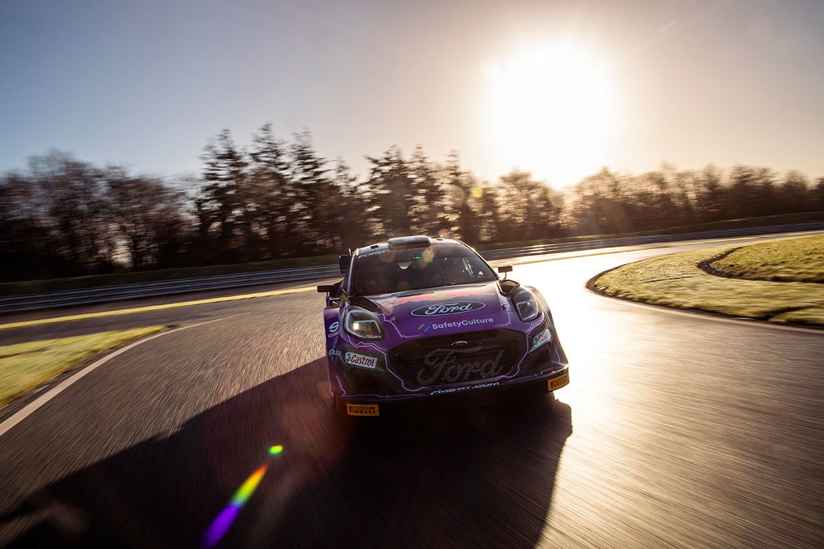 Ford Puma Hybrid Rally1, listo para el Rallye de Monte-Carlo