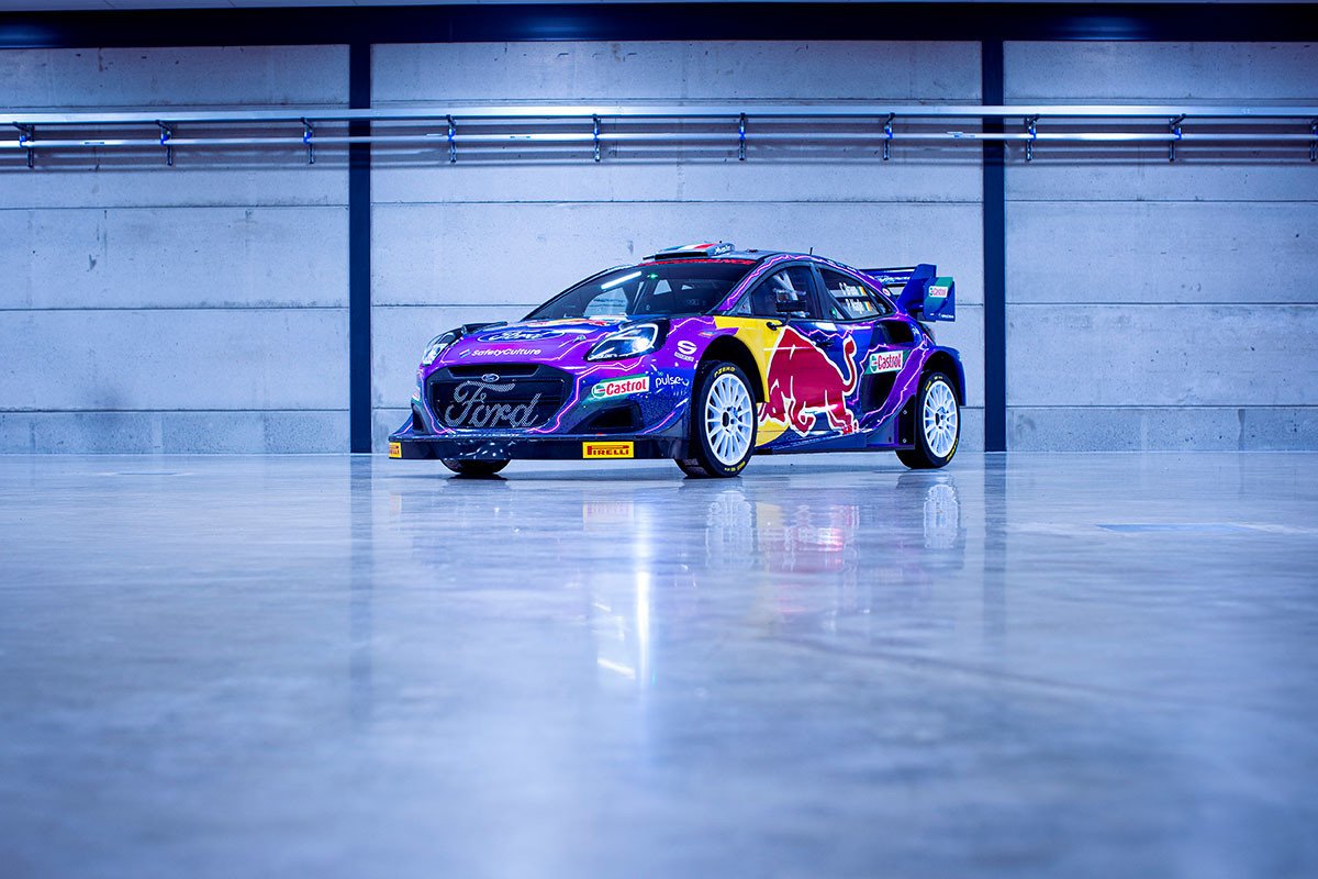 Ford Puma Hybrid Rally1, listo para el Rallye de Monte-Carlo
