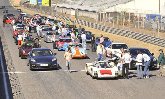 Gran Premio Club Porsche España 2009, pasarela Porsche en el Jarama