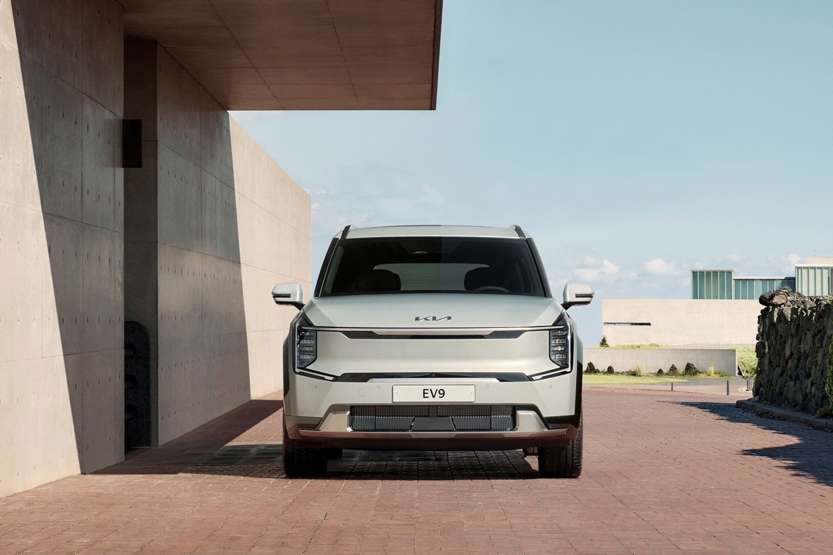 Primeras imágenes del Kia EV9, un SUV eléctrico imponente