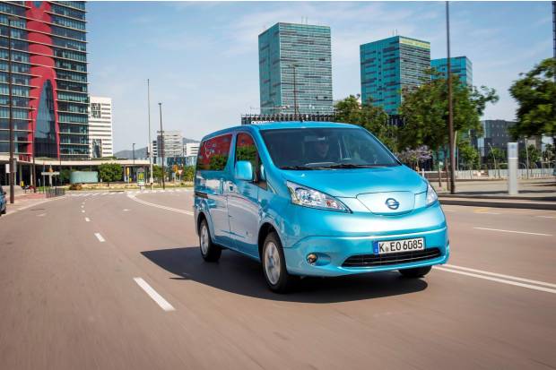 Eléctrico para siete: comienza la fabricación del E-NV200