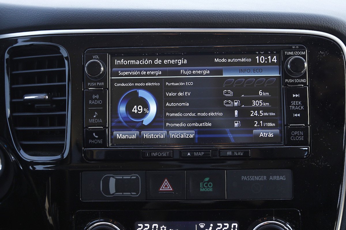 Mitsubishi Outlander PHEV, prueba y opinión