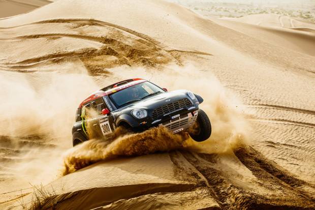 MINI y Nani Roma preparados para el Dakar 2015