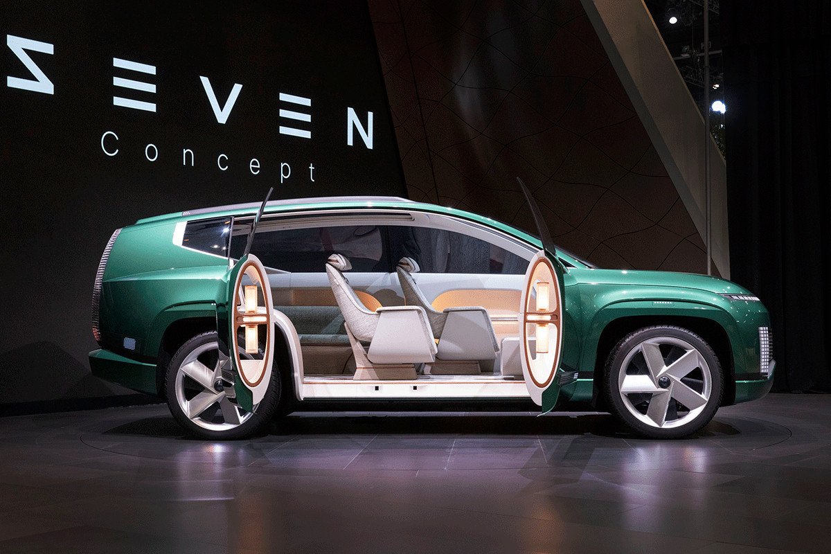 Hyundai SEVEN Concept, imágenes completas del nuevo SUV eléctrico coreano
