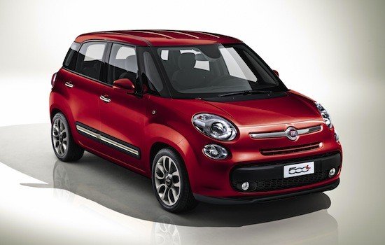 Fiat 500L, con forma de monovolumen 
