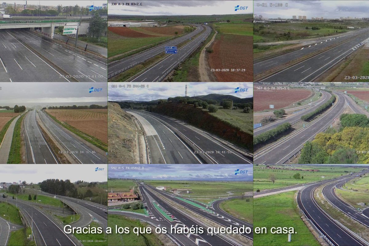 La DGT pide permanecer en casa en su vídeo de Semana Santa