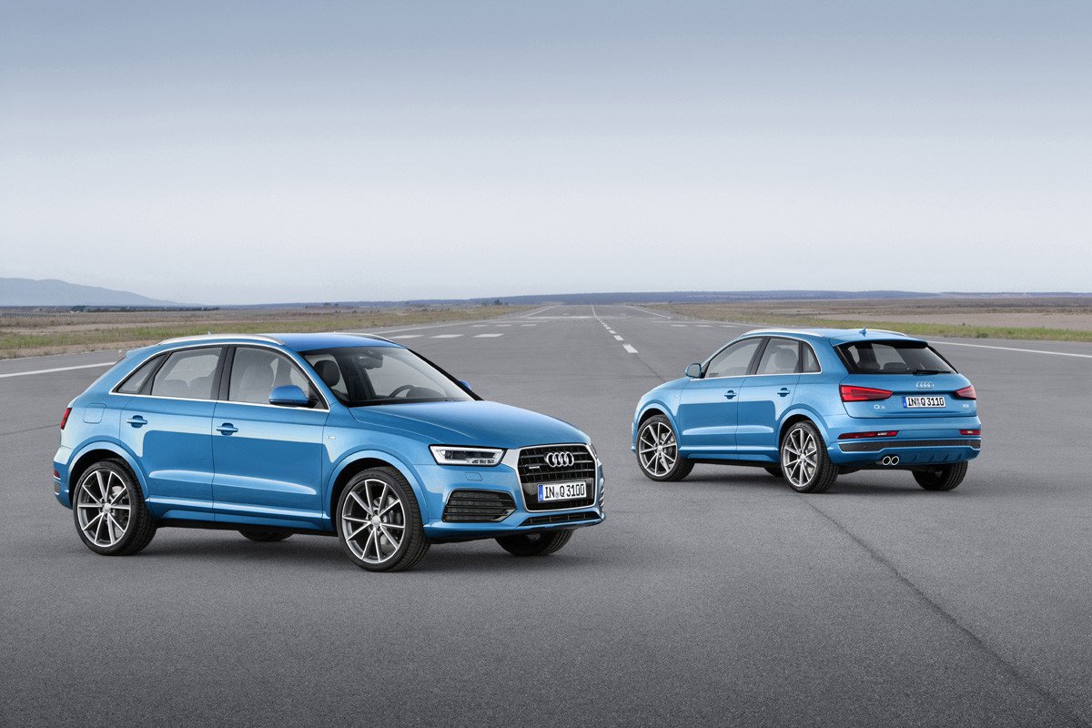 Nuevos Audi Q3 y RS Q3 2015, ahora con más potencia y menos consumo