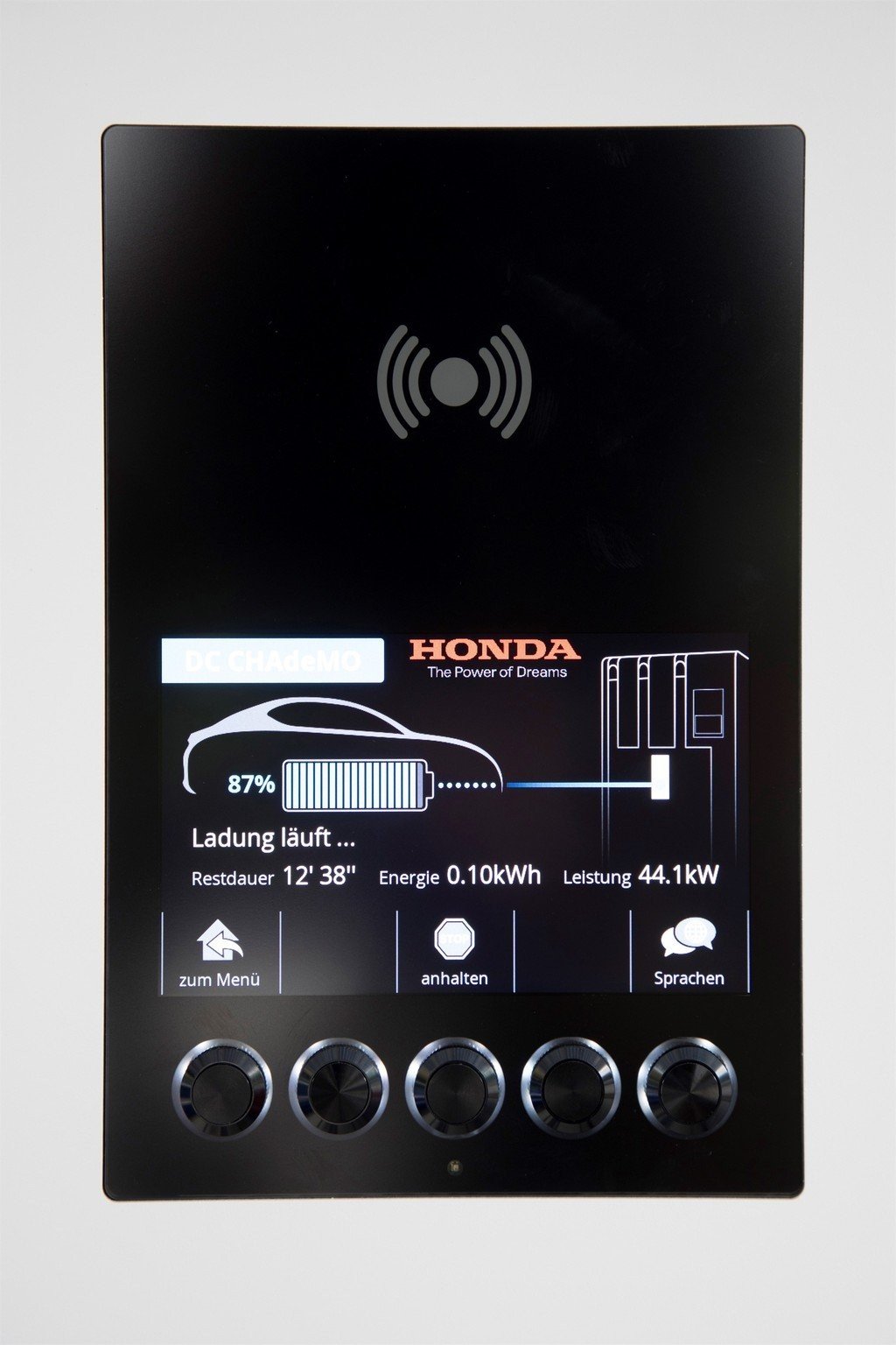 Alta tecnología Honda para la recarga de vehículos eléctricos