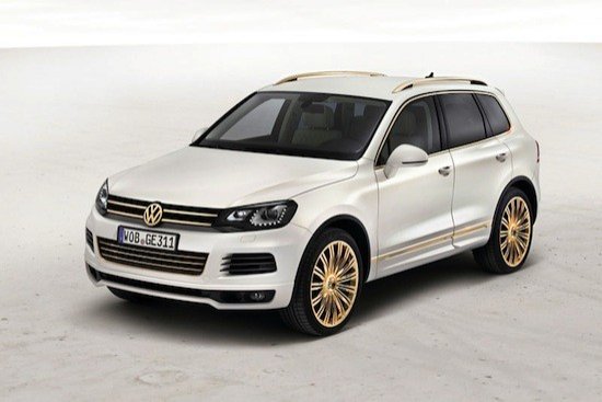 Volkswagen Race Touareg y Touareg Gold Edition, prototipos en el Salón de Ginebra